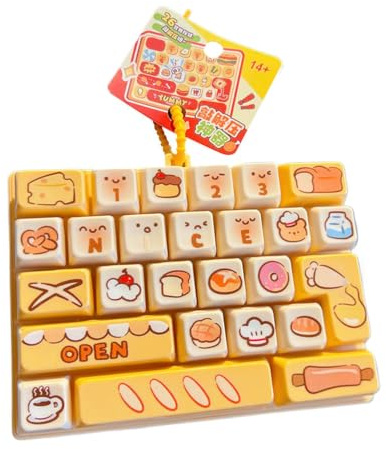 Keyboard Fidget Clicker mekaniska fingrar stresstryckknappar för | Keycap Fidget för klassrum skola arbete hem på vägen bil flygplan resor