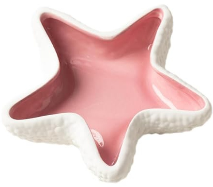 Vassoio per gioielli in ceramica a forma di stella marina, vassoio porta anelli, orecchini, collana, piatto decorativo per chiavi, posacenere a forma di stella, portachiavi, vassoio per gioielli,