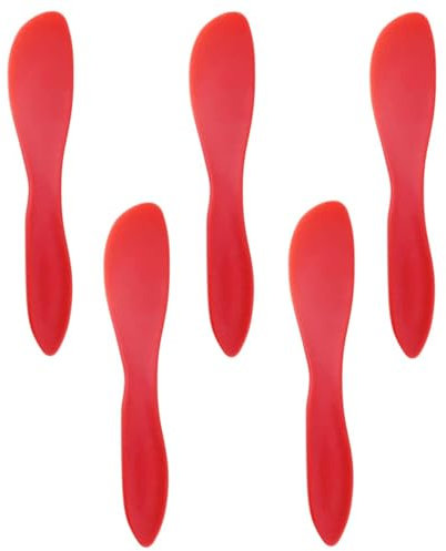5 coltelli da burro in plastica per spalmare il burro, versatili coltelli da cucina per glassare, strumenti essenziali per tagliare o spalmare burro formaggio marmellata