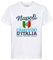 Maglietta per Bambini 4° Scudetto Napoli Campione d'Italia 2024 2025 Campionato di Calcio (IT, età, 9 Anni, 11 Anni, Regular, Bianco)