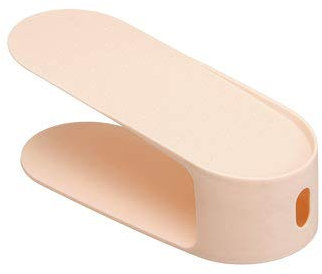 TuToy Dust Proof Shoe Racks Household Receive Simple Shoes Bracket Organizer Footwear Support - Pink