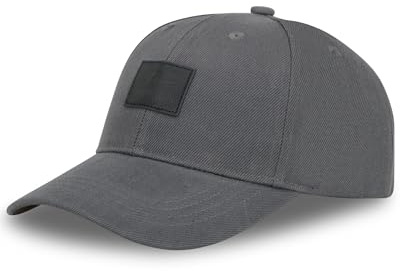Johnny Urban Cap Herren & Damen Grau - Dean - Basecap Kappe für Männer & Frauen - Stylische Snapback Caps - Größenverstellbar