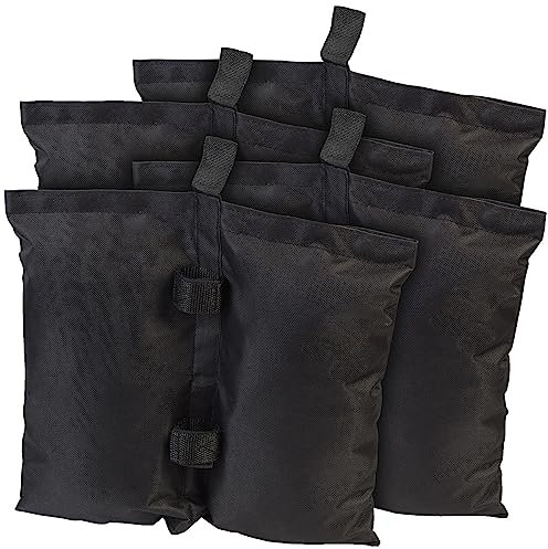 Royal Gardineer Campingzelt Sandsack: 4er-Set Pavillon-Sandsäcke aus wasserdichtem 600D Oxford-Gewebe (Festzelt-Sandsack, Sandtasche, Schirmständer)