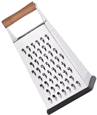 Fazvncv Professional Cheese Grater 4 Sided Stainless Steel Grater Perfect Box Graters for Parmesan Cheese,Vegetables,Gingers