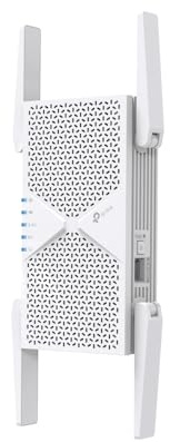 TP-Link RE405BE BE6500 Wi-Fi 7 Dual Band 6.5Gbps Extender with 2.5GbE Port and EasyMesh Compatibility