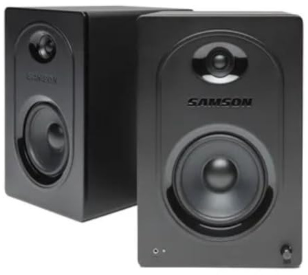 SAMSON MediaOne M50 Studio Monitor, Black, 5-Inch (SAM50)