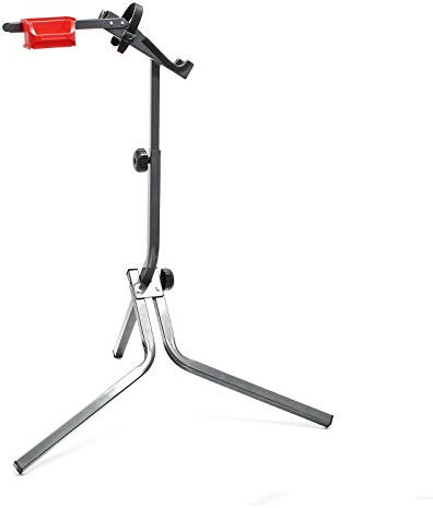 Wiltec Stahl Reparaturständer für Fahrräder bis 30 kg, Fahrrad Montageständer 95–105 cm höhenverstellbar