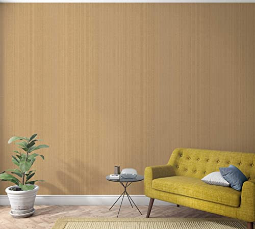 marburg Tapete Gold Streifen für Schlafzimmer Wohnzimmer oder Küche Made in Germany 10,05 x 0,70m