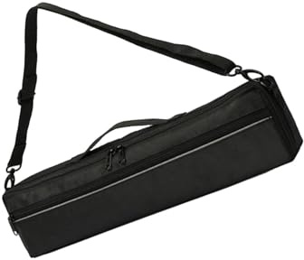 Colcolo Funda para Flauta de 17 Agujeros, Funda de Transporte, Lona con Correa para El Hombro