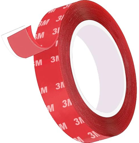 Nastro Biadesivo Extra Forte,Nastro Adesivo Trasparente Multifunzione Nastro Di Montaggio Impermeabile Lunghezza 5m,Larghezza 2.5cm Per Auto,Casa E Ufficio