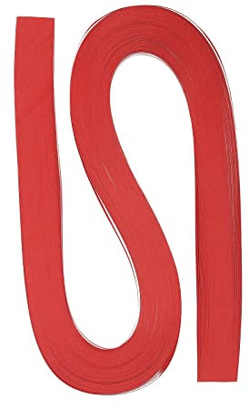 PATIKIL Quilling Papier Rot 120 Stück 3mm x 54cm Quilling-Papierstreifen Origami Papier für Quilling Kunst DIY Papierhandwerk Handwerk