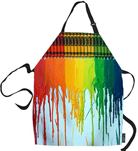 RFSHOP Delantal de cocina, Japón Oriental Cereza Arte Delantal de Cocina para Hornear Barbacoa Hombres Mujeres Unisex Impermeable 31X27 Pulgadas, Imagen, Taille unique