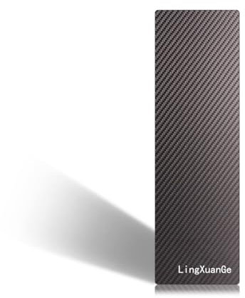 LingXuanGe Balayage Board Fibre de Carbone Noir Mat Balayage Cheveux kit Meche Cheveux est Un Outil de Coloration pour Les Salons Professionnels et Les coiffeurs Tableau de Coloration pour Cheveux E