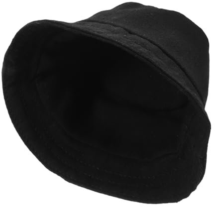 HOOTNEE Puppe Dress Up Cap Mini Hüte Polyester dekorative Puppe Hut winzigen Hut Ornament schwarz für Handwerk