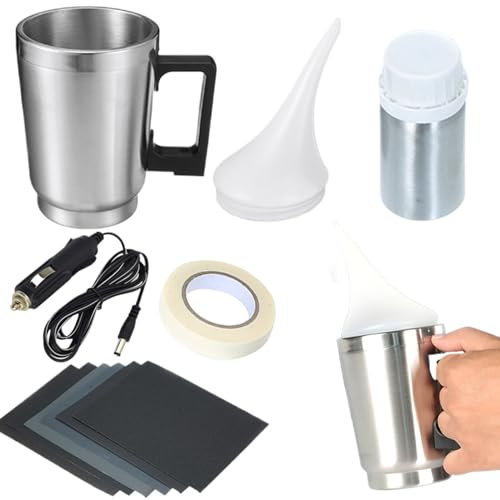 Kit de limpiador y restaurador de faros, kit de restaurador de faros, kit de restauración de faros de automóvil con taza atomizante, fluido de reparación y papel de lija, kit de pulido de faros de vi