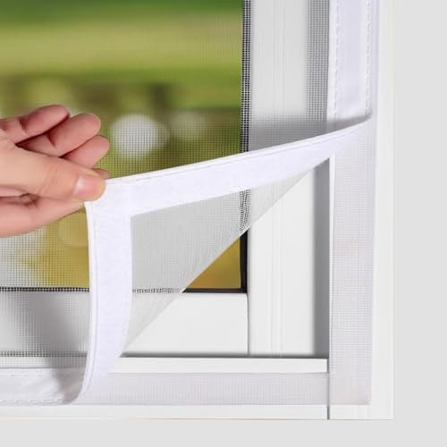 Fenster Falttür 155x200cm Weiß Dachfenster Insektenschutz Insektenschutz Schiebe Fenster Insektenschutz Fenster Gewebe