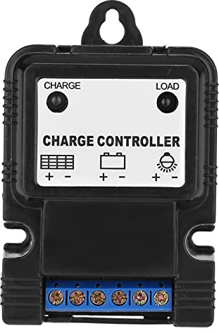 Ejoyous PWM Solar Dador 6V/12V 3A Solar Loader med LED -skärmskydd Mot överbelastning Kortslutning 3 Driftslägen för Solbatterier