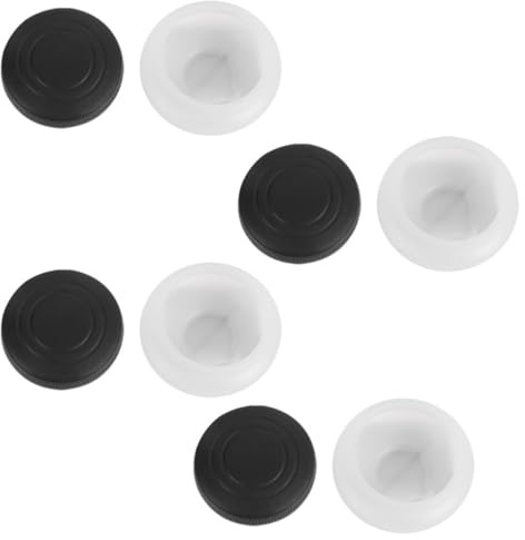 Cabilock Contenitori per Pulizia Pennelli da Pittura in Plastica Neri Set 4 Pezzi con Coperchio Pratici Come Olio di Trementina per Pittura All'aperti e Solventi