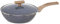 Secret de gourmet - Sauteuse avec couvercle D 24 cm en Aluminium Forgé aspect pierre Ligne Nature Tous feux