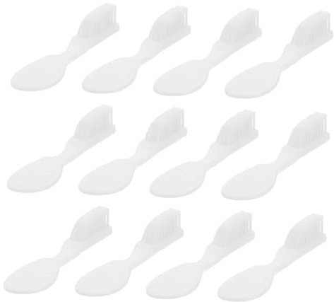 Beaupretty 1 Jeu Brosse À Dents De Prison Poubelles À Attaches Crochets Pour Porte-albums Capsules De Bouteilles À Grille Sonnette Cintre Épingles De Presse Spatule Nylon Blanche Pièces