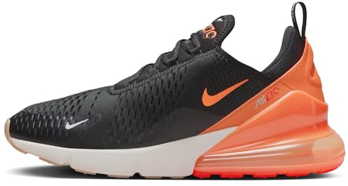 NIKE Air Max 270 Men's Trainers AH8050 (Black/Total Orange 030) UK 8.5 (EU 43)