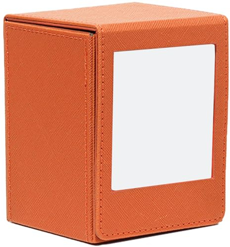 NVOQILIN Scatola di visualizzazione quadrata con magnete, contiene più foto da viaggio amichevole Photo Frame Storage Box Case Film Organizzatori