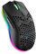 Kabellose Gaming ,Computer-Maus mit Honeycomb-Gehäuse, 11 RGB-Chroma-Hintergrundbeleuchtung, 3.400 DPI, 6 programmierte Tasten,USB-Empfänger,Energiesparend,Kabellose Maus für PC / Mac / Schwarz