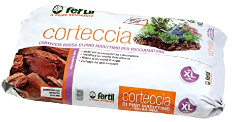Fertil Corteccia Rossa di Pino Marittimo per Pacciamatura 15-25mm Confezione 60L