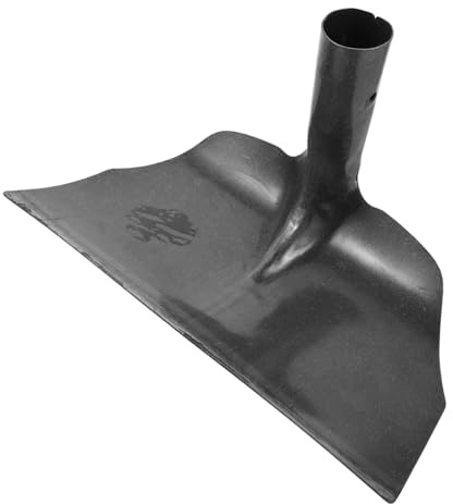 ROMISBABA Tenedor Metálico para Estiércol Pala para Limpieza De Tenedor para Estiércol De Granero Herramienta para Retirar De Rancho Pala De Granero De