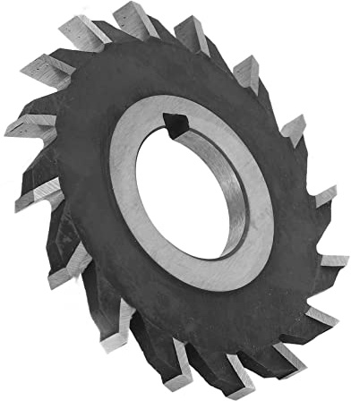 Garosa Skivfräs 80 Mm Höghastighetstål Kugghjulsfräs 16 Tänder för Fräsmaskin Smidig Installation