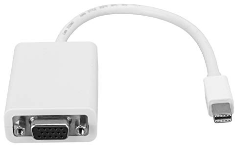 Yctze Mini Displayport to VGA Adapter, Convert Mini Displayport to HD Video Adapter, Mirror Extended Mode for X1 with Interface