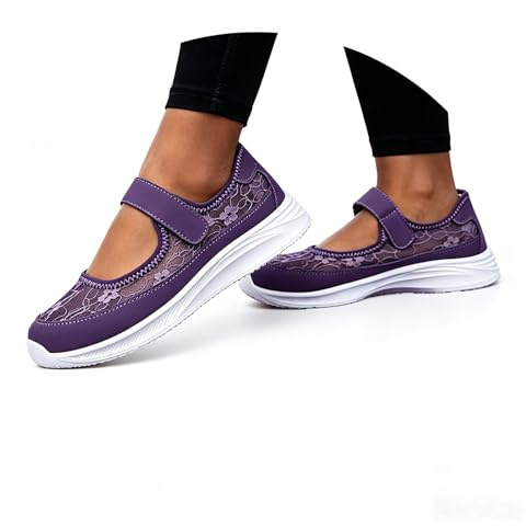 Baskets traditionnelles pour femme - Chaussures Dirndl confortables - Chaussures de mariage légères - En tissu - Élégantes et élégantes - Pour la fête de la bière - Pour chaussures de mariée