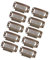 Sharplace clips Perücken Clips Haarclips Haar Extensions Haarverlängerung 5/10/20pcs, Braun