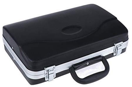 Klarinettentasche, Wasserdichter Box Kunststoff Tragetasche für Klarinette Clarinet, Koffer Tasche Etui Bag
