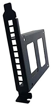 JMT Ranura para PCI de metal de 2,5 pulgadas IDE/SATA/SSD/HDD Soporte de montaje en panel trasero Soporte de disco duro Bandeja de adaptador con cable de datos SATA (soporte de altura completa)