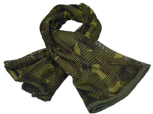 HYOUT Écharpe tactique militaire forêt camouflage voile sniper désert Shemagh pour jeux de guerre sports de plein air
