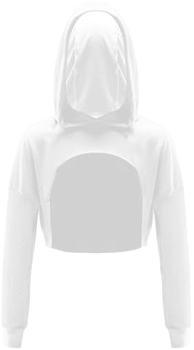 dPois Hauts De Danse Enfant Fille Top Danse pour Filles Haut De Sport pour Filles Haut Lyrique Enfant Fille Hauts Strass Tops Gym Randonnée