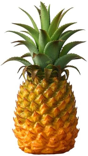 Sanfly Plástico Adorno De Piña Frutas Artificiales Decoración De Piña Realista De Piña