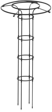 Chaies Rankobelisk Spaljé 90 cm/120 cm/150 cm/180 cm/210 cm Spaljé Spaljé belagt spaljé av metalltråd trädgård dekorspaljé för klätterväxter, klätterhjälp, ballong, rosor