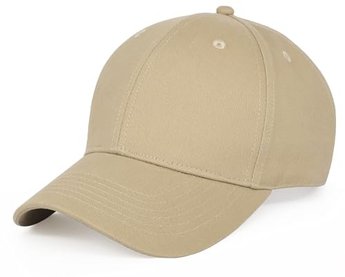 Artexia Baseball Cap Herren - Baumwolle Kappe Herren und Cap Damen - Basecap Herren Khaki
