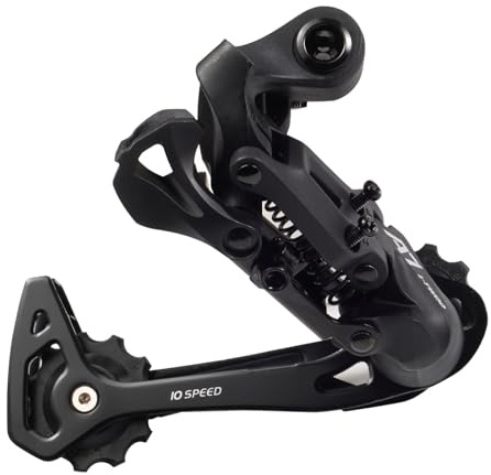 CNCLOL Schaltwerk 10 Fach für Shimano/sram，Schalthebel 10Fach Rechts, Fahrrad Schaltung 10 Fach Set für MTB/Rennrad/Mountain Bike.