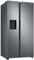 Samsung RS6GA884CS9/EG Side-by-Side Kühlschrank, 178cm, 635ℓ, 35 dB(A) Geräuschlevel, Wasser- und Eisspender, Metal Cooling, Space Max, TwinCooling+, Frischwasseranschluss, Edelstahl Look