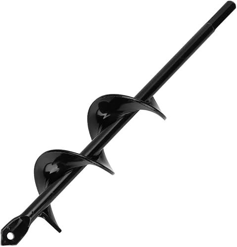 Punta Trivella per trapano avvitatore ø 220X50mm Trivella per Terreno Punta A Spirale Trapano per Terreno per Giardino per Piantare Coltivare Piante piantine