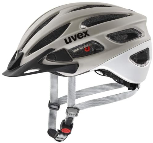uvex True cc - Leichter Allround-Helm für Damen - individuelle Größenanpassung - erweiterbar mit LED-Licht - Oak Brown-Silver matt - 52-55 cm