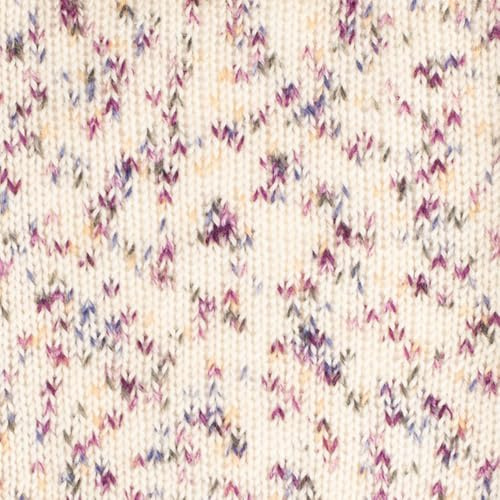 DROPS Lana – Fabel Superwash Merino – 4 capas – Hilo de gancho – 924 Print Confetti Cake