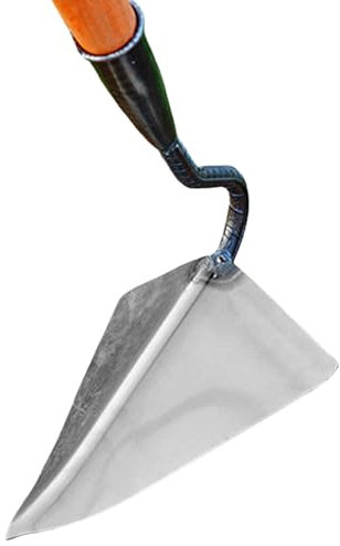 Azadón de Jardín | Herramienta de Plantación y Deshierbe Manual - Azada Triangular Multiusos Antideslizante para Preparación de Suelo, Eliminación de Malas Hierbas y Mantenimiento de Césped o Jardín T