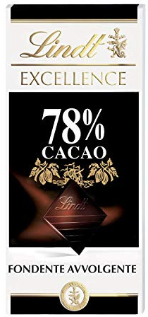 Lindt - Tablette 78% Cacao EXCELLENCE - Chocolat Noir, 100g