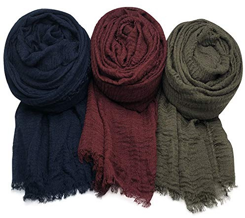 Axe Sickle Women Scarf Shawl for All Season 3PCS Scarve Wrap Scarve B.