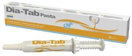 Generico Dia-Tab Pasta 15 ml, alimento complementare per Cani e Gatti per la riduzione dei disturbi acuti dell'assorbimento intestinale