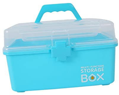 HAPINARY Botiquín Doméstico Candado Caja De Portátil Para Almacenar Artículos Pequeños Práctico Fácil De Transportar Para Hogar Deportes